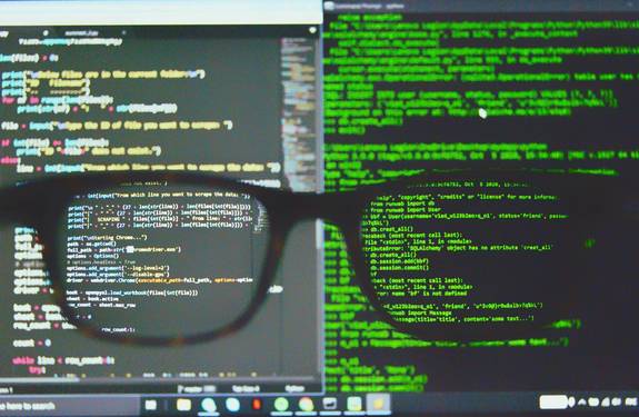 Developers working on privacy-compliant testing with fake data